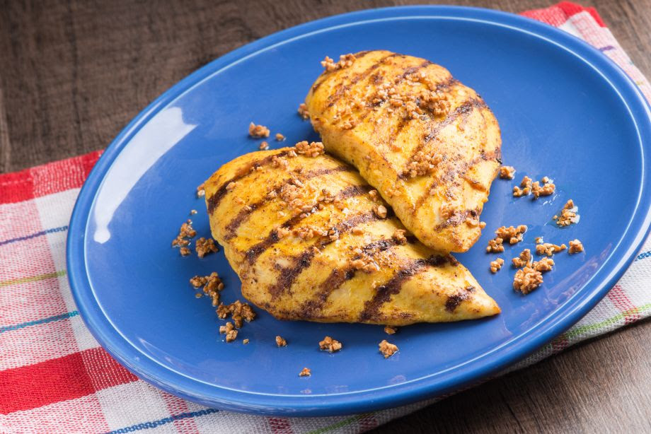 Frango Grelhado com Curry