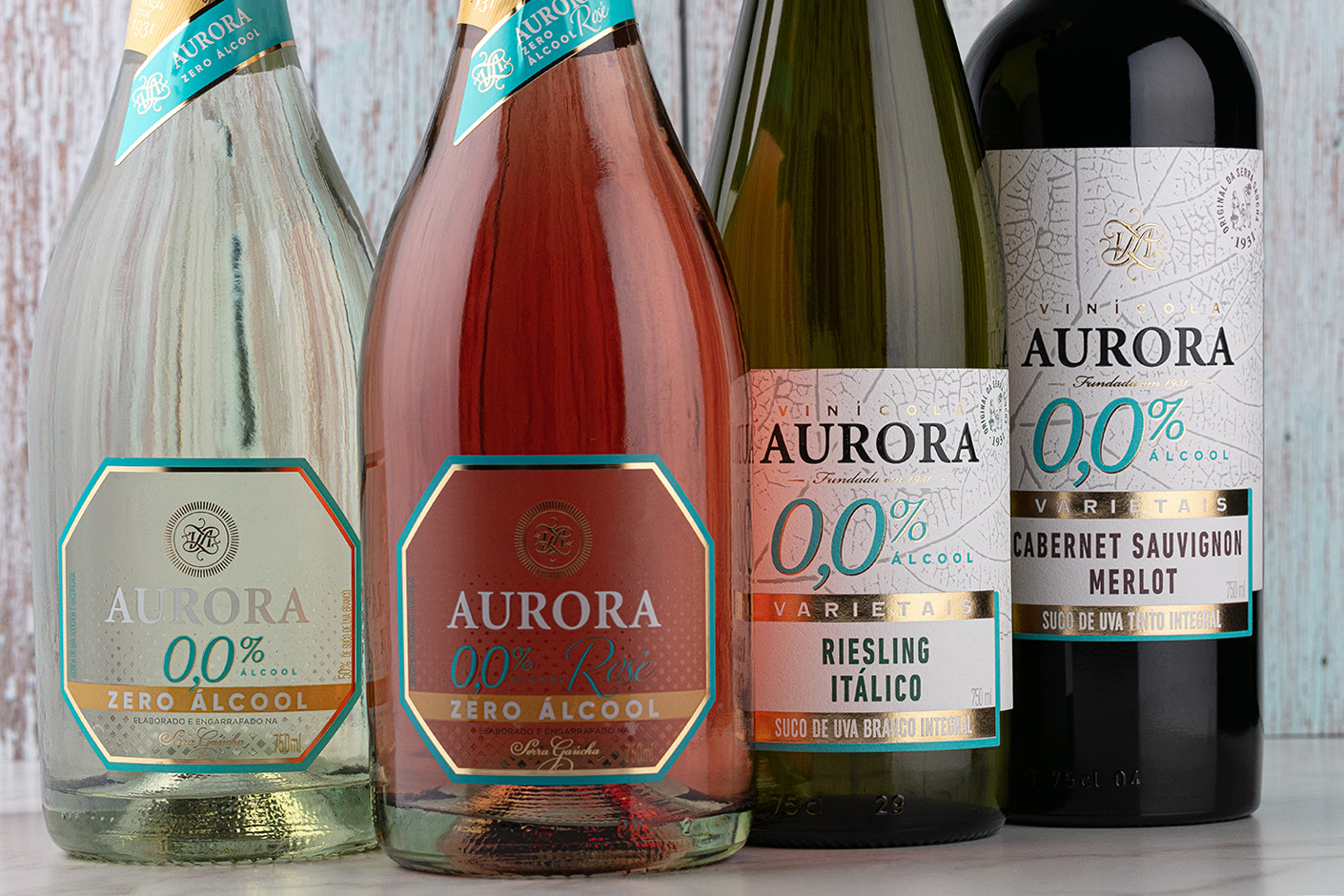 Vinícola Aurora lança novas versões de vinhos sem álcool e projeta